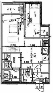 Jack minamijuichibanⅡ【1階】の間取り