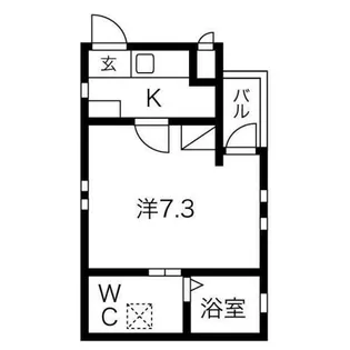 シェソワ堀田【2階】の間取り