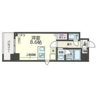 第2金山フクマルビル【9階】の間取り
