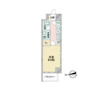 レジディア東桜【5階】の間取り