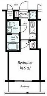 サムティ土佐堀Ribera【2階】の間取り