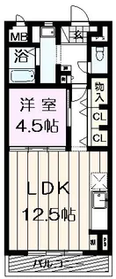 オークハイツIII【3階】の間取り