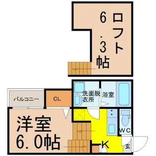 ラグジュアリーレジデンス御器所【203号室】の間取り