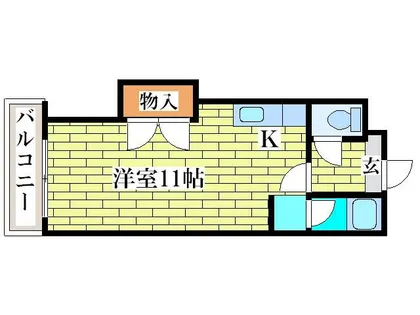 ルートフランセ・36【203号室】の間取り