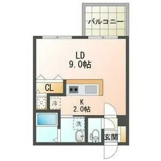 スペチアーレ札幌【10階】の間取り