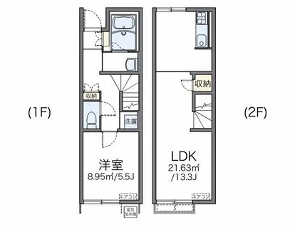 レオネクストルーポ【117号室】の間取り