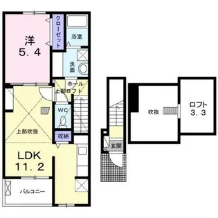 プレシャスコート【2階】の間取り