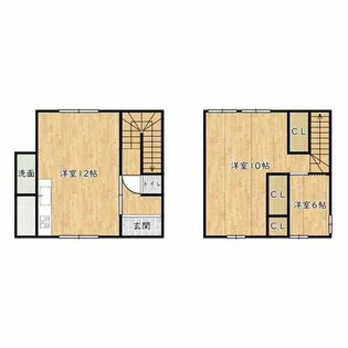 大阪府堺市美原区北余部【一戸建】の間取り
