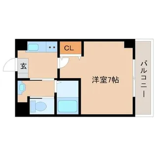 AILE武庫之荘2【2階】の間取り