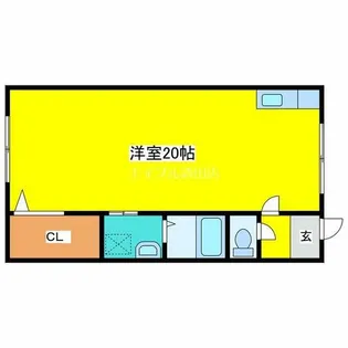 サンピア 3丁目館【105号室】の間取り