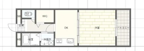 STAR COURT飯田【2階】の間取り