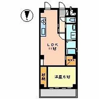 エルシア【2階】の間取り