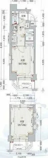 プレサンス桜通り葵【7階】の間取り