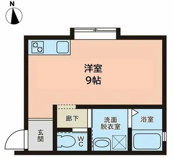 さくらステージ九工大前【1階】の間取り