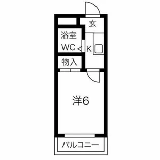 リゾティ北条【3階】の間取り