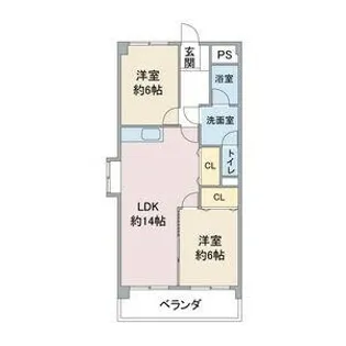 瑞和ビル【8階】の間取り