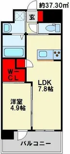 maison do hiro【7階】の間取り