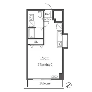 セルクル今泉【704号室】の間取り