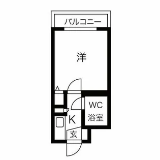シティパレス京都東山【2階】の間取り