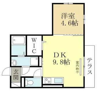 セジュール モンド【3階】の間取り