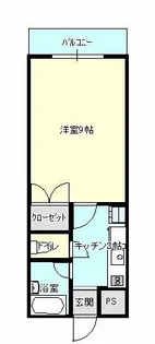 メゾンL【201号室】の間取り