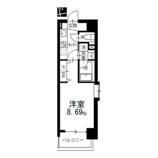 メイプルコート東山公園【2階】の間取り