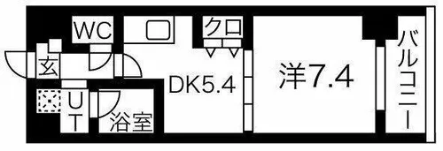 IARIM新瑞橋【4階】の間取り