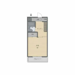 グリーンヒル南永I【105号室】の間取り