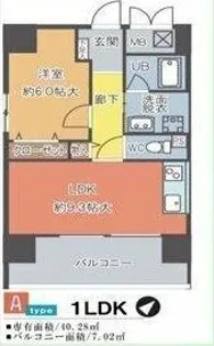 プランドール千種【5階】の間取り