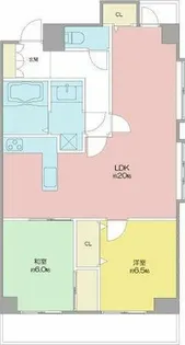 ユーハウス名駅【8階】の間取り