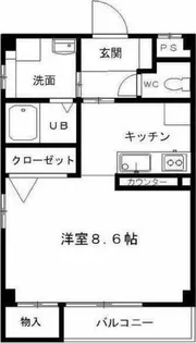 カーサ オグリ【2階】の間取り