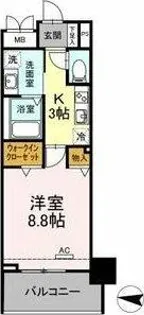 L’ENVOL MEIEKI【7階】の間取り