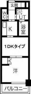 コアレジデンス【10階】の間取り