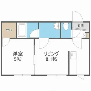 F-STAGE305【301号室】の間取り