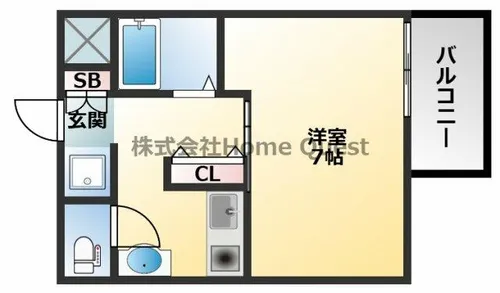 大宝グランシャリオ【1階】の間取り