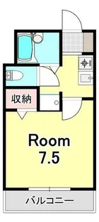 メゾンパル【3階】の間取り