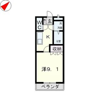 A&S守山1【1階】の間取り