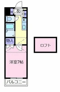 大阪府松原市天美我堂7丁目【マンション】の間取り