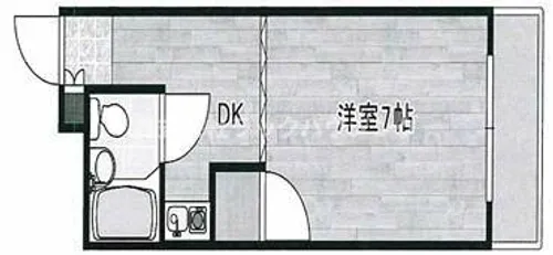 大阪府寝屋川市松屋町【マンション】の間取り