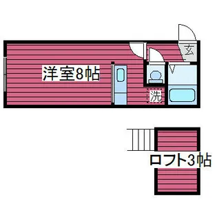 ソニア41イースト【102号室】の間取り