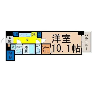 ルナクレシエンテ【7階】の間取り