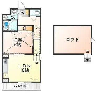 橘【2階】の間取り