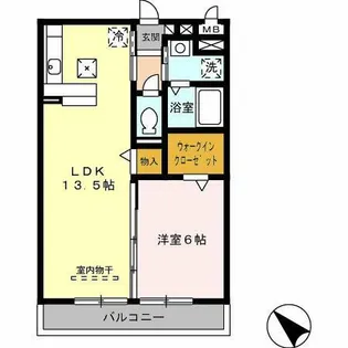 ションセイG【103号室】の間取り