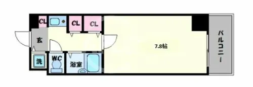フロレスコ昭和町【5階】の間取り