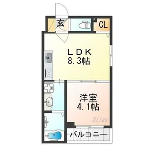 F asecia Phaon【2階】の間取り
