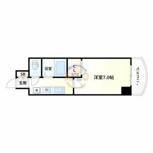 ノルデンハイム新大阪【3階】の間取り