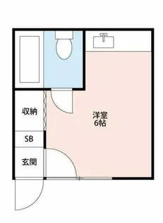 グリーンハイツ【106号室】の間取り