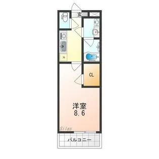 フジパレス堺鳳中Ⅲ番館【3階】の間取り