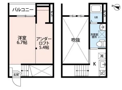 グレーシア【105号室】の間取り