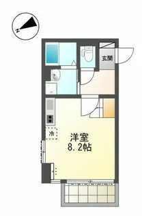 カーサ カリーノ【1階】の間取り